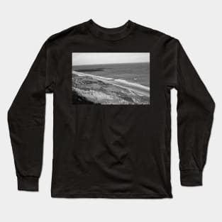 A view over the Norfolk coast from the cliff tops Long Sleeve T-Shirt